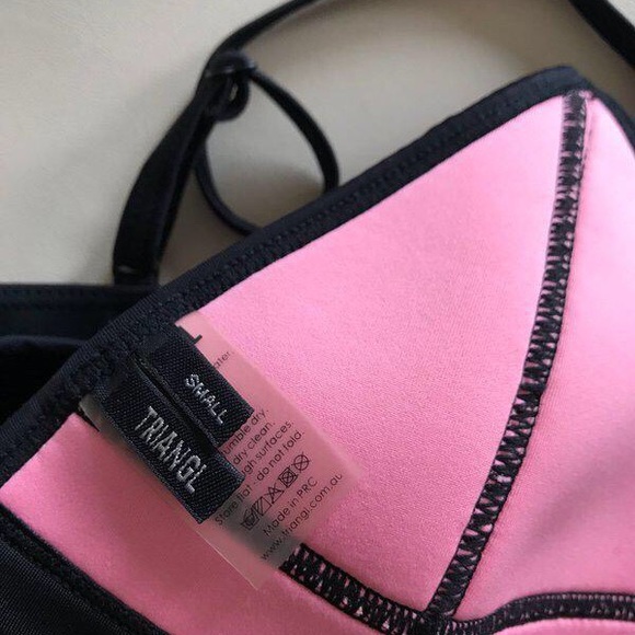 Triangl Swimwear Pink and Mint Bikini - Picture 6 of 6